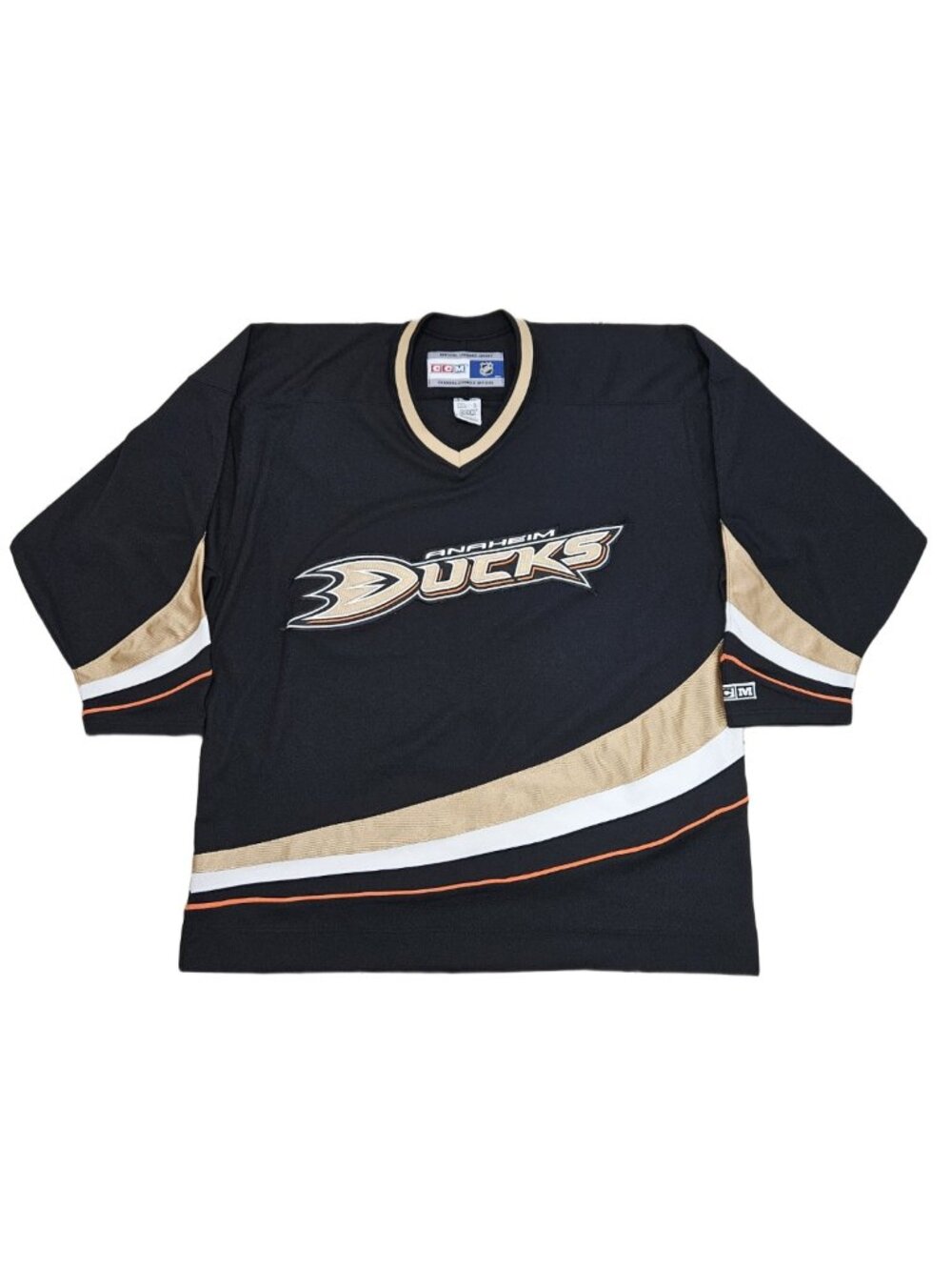 Anaheim Ducks CCM NHL Jersey Men's XL Black